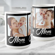 Mom hat Skript Schwarz 3 Foto