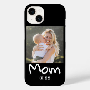 Mom hat Skript Schwarz Foto erstellt Case-Mate iPhone 14 Hülle