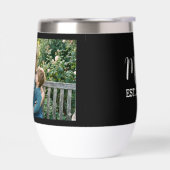 Mom hat Skript Schwarz Foto Thermal (Links)