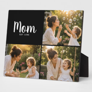 Mom hat unvergessliche Foto-Momente geschaffen Fotoplatte