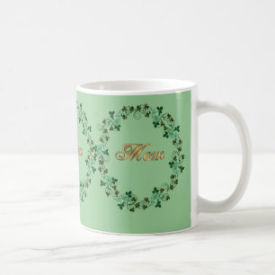 MOM Irischer Rosenbecher Muttertag Kaffeetasse