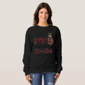 Mom Is Always Right Floral Miniature Schnauzer Dog Sweatshirt (Vorne ganz)