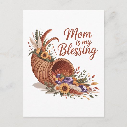 Mom Is My Blessing Postkarte (Vorderseite)