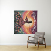 Mom Is My Hero Wandteppich (Beispiel (Horizontal))