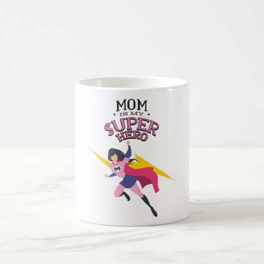Mom is my superhero kaffeetasse (Mittel)