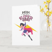 Mom is my superhero karte (Gelbe Blume)