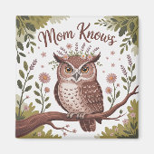 Mom Knows Magnet (Vorne)