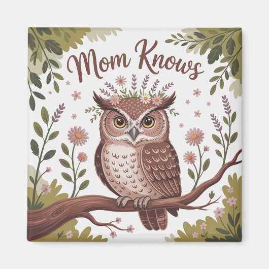 Mom Knows Magnet (Vorne)