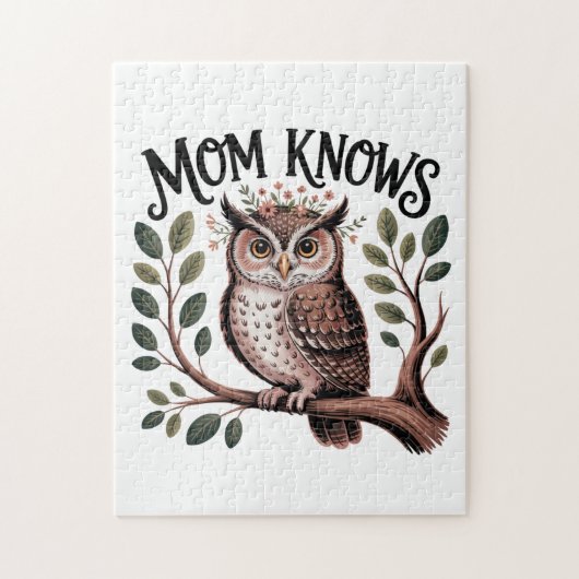 Mom Knows Puzzle (Vertikal)
