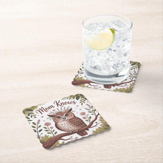 Mom Knows Untersetzer (Vor Ort)