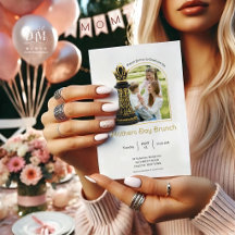 MOM Königin meines Lebens, Goldenes Skript schwarz