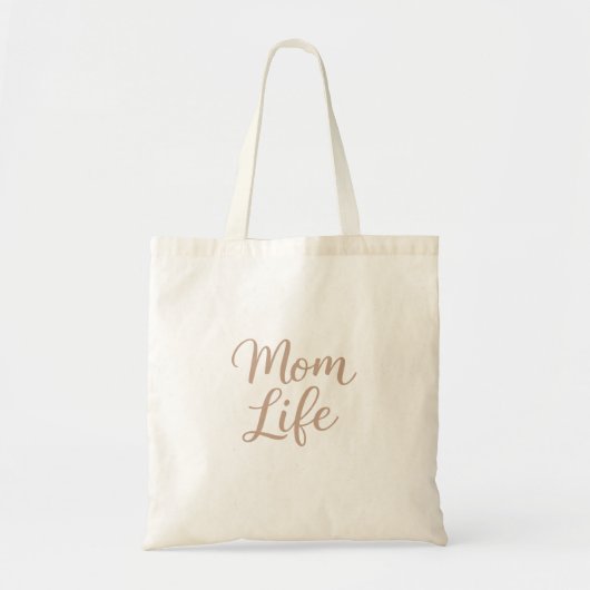 Mom Life Stylish Tote Bag Tragetasche (Vorne)