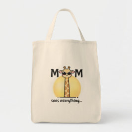 Mom Life Tote Bag – Mom Sees Everything Tragetasche