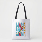 Mom Lifee Tote Bag Fun Quote Design  Tasche (Vorderseite)