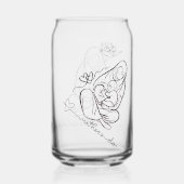 Mom Love  Beautiful Design Dosenglas (Rückseite)