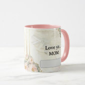 Mom Love Coffee Mug Tasse (VorderseiteRechts)