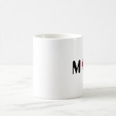 Mom_Love ging zurück Kaffeetasse (Mittel)