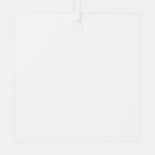 Mom Loved Beyond Words Ornament Aus Metall (Rückseite)