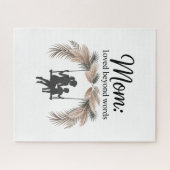 Mom Loved Beyond Words Puzzle (Horizontal)