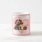 Mom loving puppy kaffeetasse (Mittel)