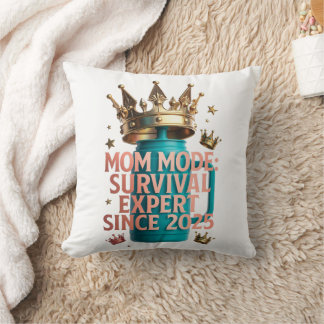 Mom Mode Survival Expert Tee | Since 2025 Funny Mo Kissen