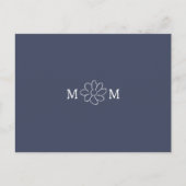Mom Mother's Day Mum Flower Love You Card Postkarte (Vorderseite)