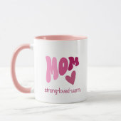 Mom mug heart tasse (Links)