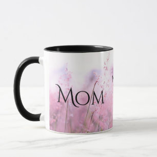 Mom-Mystery-Magic-Sass-&-Soul-Tasse - rosa Blumen Tasse