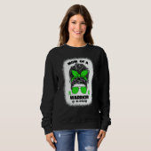 Mom Of a Warrior Cerebral Palsy For Women Mama Cp Sweatshirt (Vorne ganz)