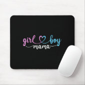 Mom of both mama of boys and girls  mousepad (Mit Mouse)