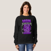 Mom Of Epilepsy Warrior Epilepsy Survivor Epilepsy Sweatshirt (Vorne ganz)