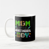 Mom Of The Birthday Boy Funny Gaming Birthday Xel Kaffeetasse (Links)