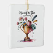 Mom Of The Year (Just Kidding) Keramikornament (Rechts)