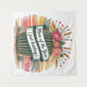 Mom Of The Year (Just Kidding) Wandteppich (Vorderseite (Horizontal))