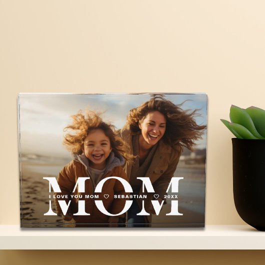 Mom overlay with kids names mothers day fotoblock