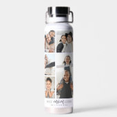 Mom Photo Collage Trinkflasche (Rückseite)
