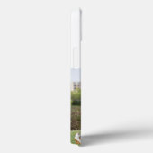 Mom Photo gray text iPhone Case (Rückseite / Rechts)