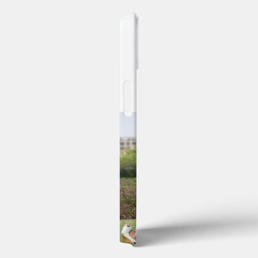 Mom Photo purple text iPhone Case (Rückseite / Rechts)