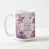MOM Purple Echineceas Butterflies Kaffeetasse (Links)