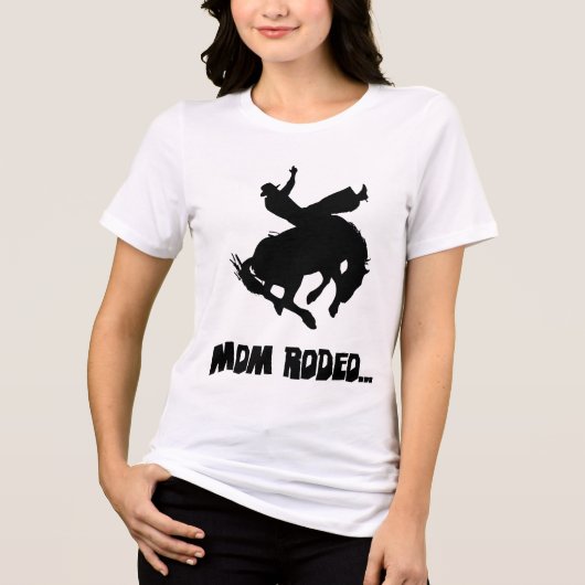 MOM RODEO Tri-Blend SHIRT (Vorderseite)