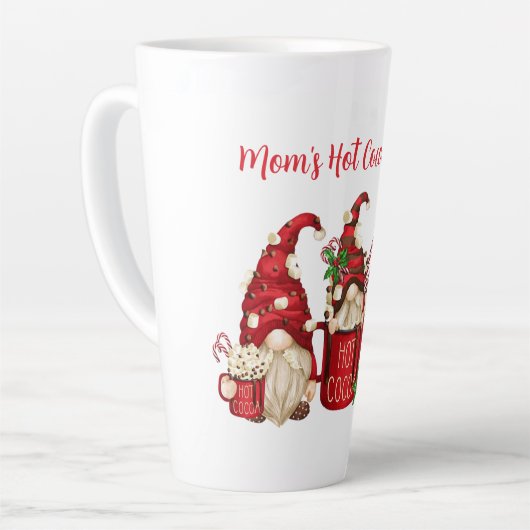 Mom’s Hot Cocoa Mug – Christmas Gnomes  Milchtasse (Linke Ecke)