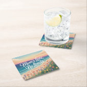 Mom’s Love, No Limits Rechteckiger Pappuntersetzer (Vor Ort)