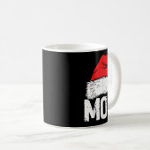 Mom Santa Christmas Family Matching Pajamas Mama X Kaffeetasse (VorderseiteRechts)