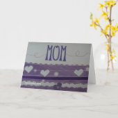 Mom - Scrapbook Card Karte (Gelbe Blume)