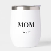MOM Script gegr. 20XX Fett Schwarz Text Weiß (Links)