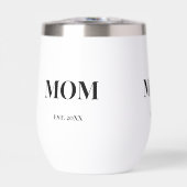 MOM Script gegr. 20XX Fett Schwarz Text Weiß (Vorderseite)