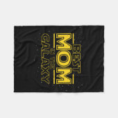 Mom Shirt Gift For New Mom, Mom In The Galaxy Fleecedecke (Vorderseite (Horizontal))