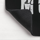 Mom Since 20xx Modern Simple Preppy  Mousepad (Ecke)