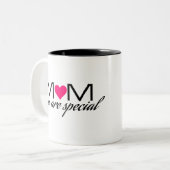Mom Speical 1 Zweifarbige Tasse (Vorderseite Links)