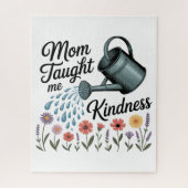 Mom Taught Me Kindness Puzzle (Vertikal)